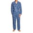 Gant Pyjama Set Shirt Blue Stripe Nachtmode Salty Sea