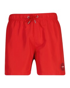 Gant Quick Dry New Haven Logo Swim Short Rose Red