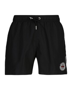 Gant Quick Dry New Haven Logo Swim Short Zwart