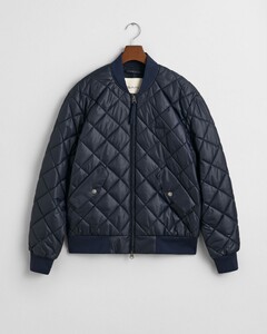 Gant Quilted Lightweight Jacket Avond Blauw