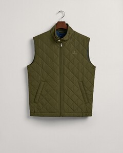 Gant Quilted Windcheater Body-Warmer Racing Green
