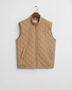 Gant Quilted Windcheater Bodywarmer Body-Warmer Donker Khaki