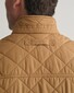 Gant Quilted Windcheater Bodywarmer Body-Warmer Roasted Walnut