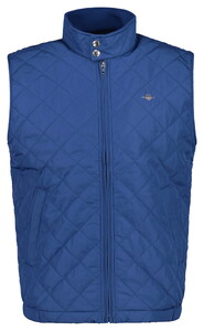 Gant Quilted Windcheater Bodywarmer Body-Warmer Vintage Blue