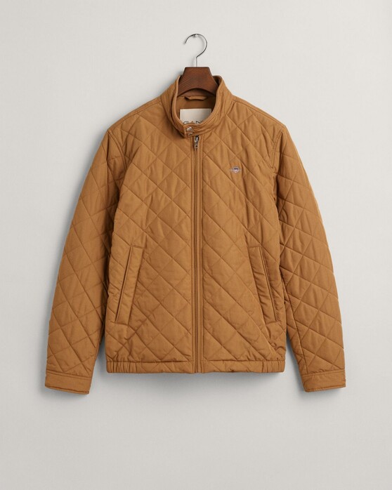 Gant Quilted Windcheater Jack Roasted Walnut