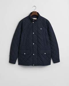 Gant Quilted Windcheater Mid-Length Jacket Avond Blauw
