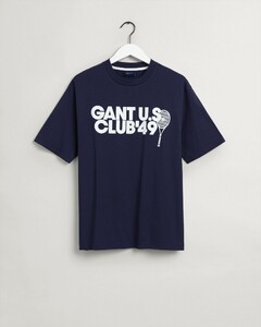 Gant Racquet Club 49 T-Shirt Evening Blue
