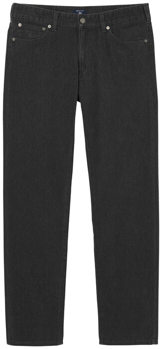 Gant Regular Straight Soft Twill Jeans Anthracite Grey