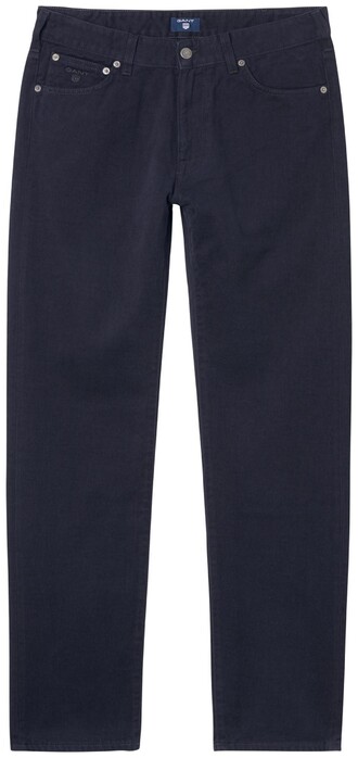 Gant Regular Straight Soft Twill Jeans Navy