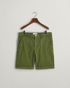 Gant Regular Sunfaded Chino Shorts Bermuda Pine Green