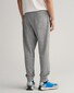 Gant Regular Sweatpants Ribbed Waistband Jogging Pants Grey Melange