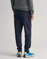 Gant Regular Sweatpants Ribbed Waistband Joggingbroek Avond Blauw