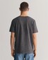 Gant Regular Uni Fine Shield Embroidery T-Shirt Antraciet Melange