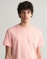 Gant Regular Uni Fine Shield Embroidery T-Shirt Bubblegum Pink