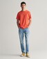 Gant Regular Uni Fine Shield Embroidery T-Shirt Burnt Orange