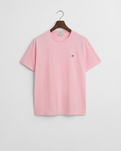 Gant Regular Uni Fine Shield Embroidery T-Shirt California Pink