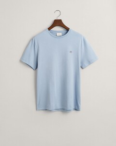 Gant Regular Uni Fine Shield Embroidery T-Shirt Dove Blue