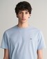 Gant Regular Uni Fine Shield Embroidery T-Shirt Dove Blue