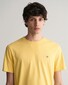 Gant Regular Uni Fine Shield Embroidery T-Shirt Dusty Yellow