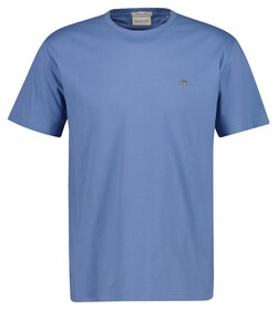 Gant Regular Uni Fine Shield Embroidery T-Shirt Faded Denim