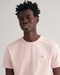 Gant Regular Uni Fine Shield Embroidery T-Shirt Faded Pink