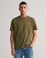 Gant Regular Uni Fine Shield Embroidery T-Shirt Juniper Green
