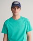 Gant Regular Uni Fine Shield Embroidery T-Shirt Lagoon Blue