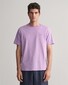 Gant Regular Uni Fine Shield Embroidery T-Shirt Orchid Lilac