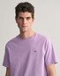 Gant Regular Uni Fine Shield Embroidery T-Shirt Orchid Lilac