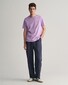 Gant Regular Uni Fine Shield Embroidery T-Shirt Orchid Lilac