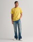 Gant Regular Uni Fine Shield Embroidery T-Shirt Parchment Yellow