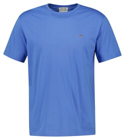 Gant Regular Uni Fine Shield Embroidery T-Shirt Perfect Blue