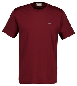 Gant Regular Uni Fine Shield Embroidery T-Shirt Plumped Red
