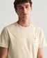 Gant Regular Uni Fine Shield Embroidery T-Shirt Silky Beige