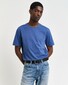 Gant Regular Uni Fine Shield Embroidery T-Shirt Vintage Blue