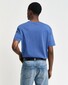 Gant Regular Uni Fine Shield Embroidery T-Shirt Vintage Blue