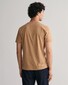 Gant Regular Uni Fine Shield Embroidery T-Shirt Warm Khaki