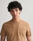 Gant Regular Uni Fine Shield Embroidery T-Shirt Warm Khaki