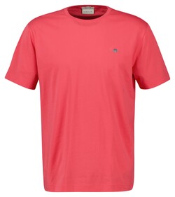 Gant Regular Uni Fine Shield Embroidery T-Shirt Watermeloen Rood