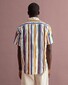 Gant Relaxed Bold Stripe Short Sleeve Overhemd Multicolor