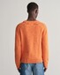 Gant Relaxed Bouclé Knit Crew Neck Sweater Trui Pumpkin Orange
