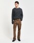 Gant Relaxed Cotton Canvas Workwear Pants Broek Roasted Walnut