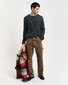 Gant Relaxed Cotton Canvas Workwear Pants Broek Roasted Walnut