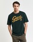 Gant Relaxed Graphic 49 T-Shirt Tartan Green