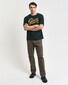 Gant Relaxed Graphic 49 T-Shirt Tartan Green