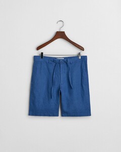 Gant Relaxed Linen Drawstring Shorts Bermuda Rich Blue