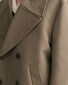 Gant Relaxed Peacoat Jas Taupe Beige