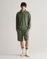 Gant Relaxed Sunfaded Half Zip Garment Washed Trui Pine Green