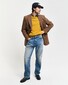 Gant Relaxed Uni Color Sporty G Terry Badge Crew Neck Pullover Maple Yellow