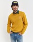 Gant Relaxed Uni Color Sporty G Terry Badge Crew Neck Pullover Maple Yellow